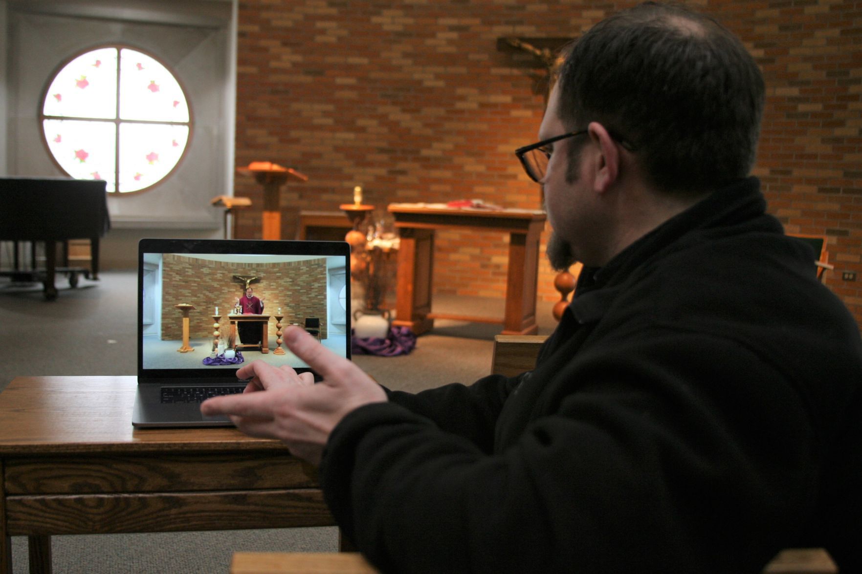 Valpo church involves school kids in livestreamed services